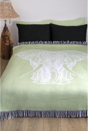 Плед Lotus Zeus - Elephant Салатовый 140х200 (svt-2000022241373)