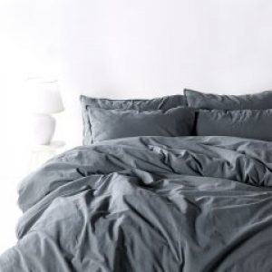 Комплект постельного белья SoundSleep Stonewash Adriatic Dark Gray 200х220 (92370777)