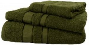 Махровое полотенце FaDolli Ricci Sauna 100х150 см Олива (УЗ100_Ол)