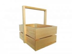 Ящик деревянный с ручкой ECO WoodBox (Ш/Д/В:23*33*15)
