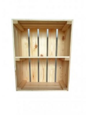 Ящик деревянный для хранения с полкой ECO WoodBox (ДхШхВ:50*40*24см)