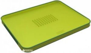 Разделочная доска Joseph Joseph Cut&Carve 37.5x29.5x2.5 см Зеленая (60001)