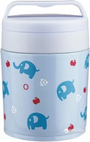Термос Fissman для пищи 0.35 л Голубой (VA-9680.350)