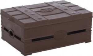 Контейнер для хранения Violet House 30х21х12 см коричневый (1036 №4 COFFEE с/кр. 30*21*12 см)