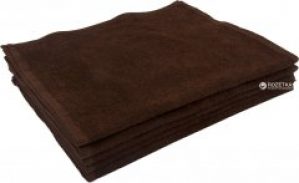 Махровое отельное полотенце Lotus Basic 40х70 Коричневое (svk-3750)