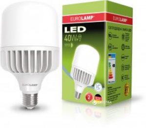Светодиодная лампа Eurolamp LED E27 40W 6500K (LED-HP-40276)