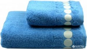 Махровое полотенце Home Line Balls 104956 50х90 Голубое (8680101124014)