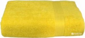 Махровое полотенце Home Line Бордюр 126166 70х140 Желтое (2600001261660)