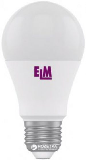 Светодиодная лампа ELM B60 12W E27 3000K PA10 (18-0094)