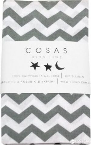 Простынь Cosas Бязь Зигзаг 155х240 (4822054012770)