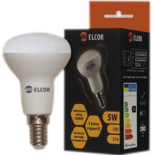 Светодиодная лампа ELCOR LED R50 5W E14 4200K (EL-534323)