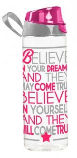 Бутылкка для воды и напитков Herevin Believe 0.75 л Розовая (161506-011)