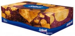 Салфетки гигиенические Selpak трехслойные 100 шт (35162000)
