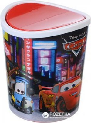 Контейнер для мусора Idea Disney Тачки настольный 1.6 л (2491-D_ТАЧКИ)