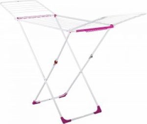 Сушка для белья с дополнительными отделениями Eurogold Stabilo + Pink
