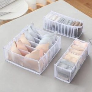 Комплект органайзеров для нижнего белья 3 шт Белый