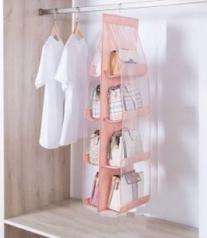 Органайзер для хранения сумок и коробок с обувью 110*32*35 см