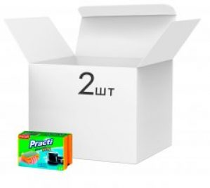 Упаковка губок кухонных Paclan Silver king 2 шт по 2 губки (5900942136667)