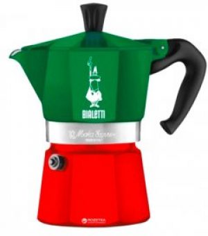 Гейзерная кофеварка Bialetti Moka Express Italia 135 мл (0005322)