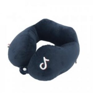 Дорожная подушка подголовник для путешествий под шею в дорогу "Nici" синяя (1091)