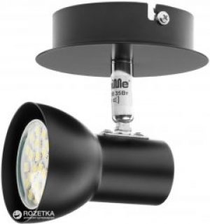 Светильник спот Brille HTL-181/1 GU10 BK (26-713)