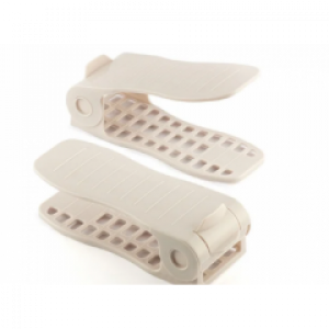 Подставка для обуви двойная (органайзер для обуви) набор из 10 шт. Shoe Slotz Эко