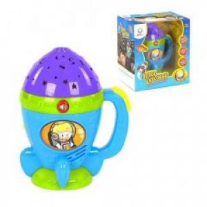 Ночник с проектором Ракета 25843E