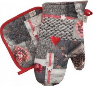 Набор (рукавичка + прихватка) Прованс Digitale Red (008336)