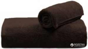 Махровое полотенце Home Line 134235 70х140 Коричневое (2600001342352)