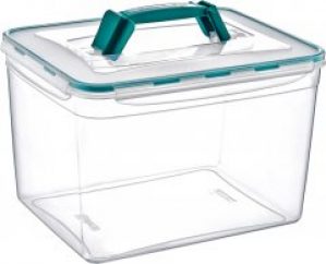 Контейнер Irak Plastik Fresh Box с ручкой 11 л Прозрачный (5214kmd)