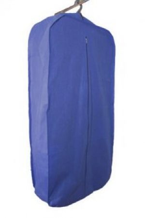 Чехол для норковой шубы GoldenLeo 110х60х18 синий 011115