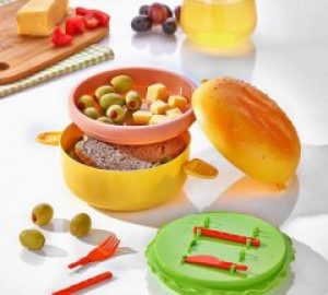 Ланч-бокс Qlux Burger (L-00562)