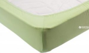 Простынь на резинке Lotus Трикотажная 160x200x25 см Салатовая (svk-4598)