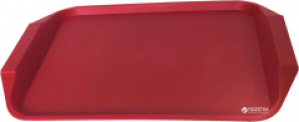 Поднос прямоугольный Martika 30 х 43 см Темно-красный (С48ТКР)