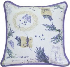 Наволочка декоративная Прованс Living Лаванда 45х45 см (4823093407367)