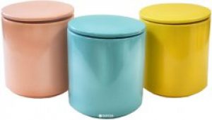 Набор банок для сыпучих продуктов Оселя 3 шт (24-267-007)