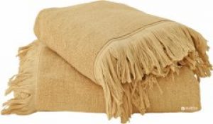 Махровое полотенце FaDolli Ricci 70x140 Нюд (УЗБ_0107Бежевое)