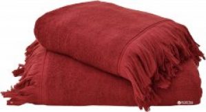 Махровое полотенце FaDolli Ricci 70x140 Бордо (УЗБ_0107бордо)