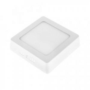 LED светильник Ilumia 6W нейтральный 120mm квадрат накладной (091)