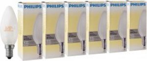 Лампа накаливания Philips Stan 40W E14 230V B35 FR 6 шт (926000006933S)
