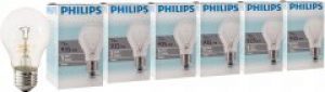 Лампа накаливания Philips Stan 75W E27 230V A55 CL 6 шт (926000004013S)