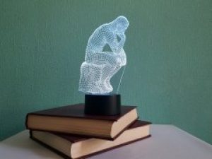 Светильник 3D "Мыслитель" 3DTOYSLAMP
