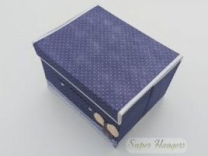 Коробка для хранения STN Бантик синего цвета 251915