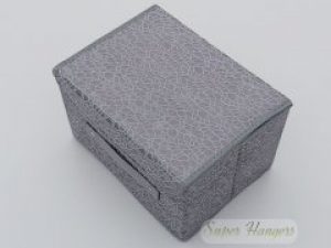 Коробка органайзер для хранения Welcysun серого цвета 262016