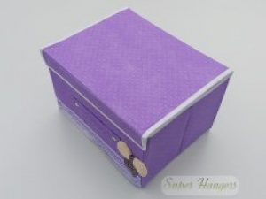 Коробка для хранения STN Бантик фиолетового цвета 251915