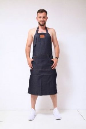 Джинсовый фартук Lizard Сомелье