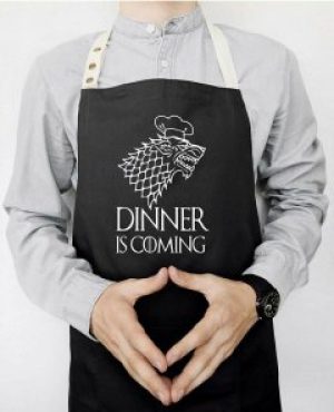 Фартук Dinner Arivans 78 х 62 см черный 94-851