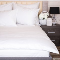 Комплект постельного белья Novita Сатин White 210х220 (ROZ6205021664)