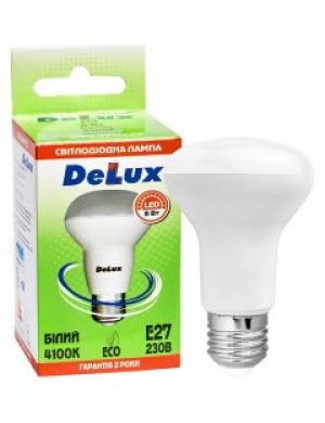 Светодиодная лампа Delux FC1 8Вт R63 4100K 220В E27 (90011815)