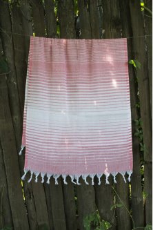 Полотенце Lotus Pestemal Micro stripe Light-pink 05 75x150 см (svk-5051)